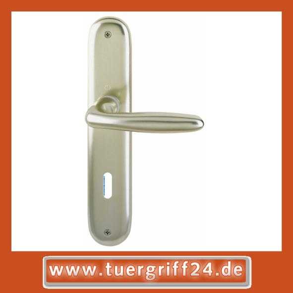 Hoppe Verona Aluminium Langschildgarnitur F2 Neusilber 1510/273P, 2962254, 6972160, 2962262, 2962271, 6972129, 2806593